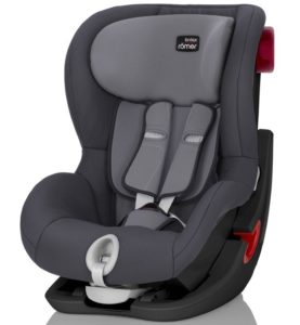 Britax Roemer King II Black Series Storm Grey Trendline